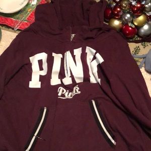 Maroon ‘Pink’ hoodie